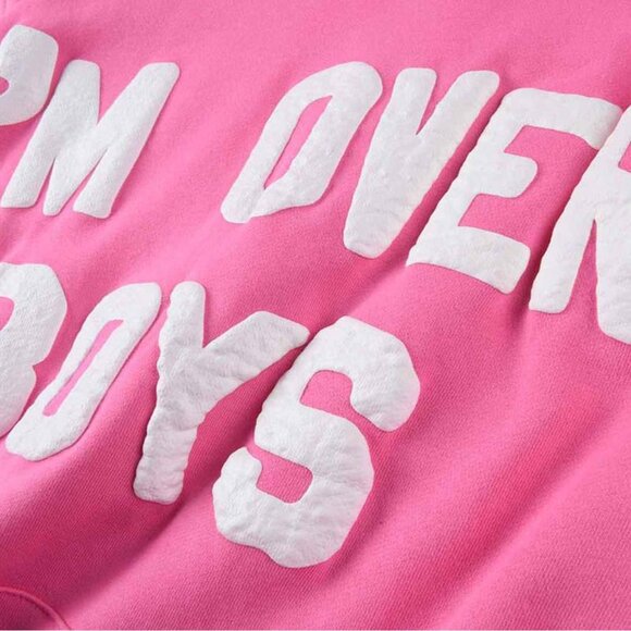 CPFM.XYZ Foam Print Hooded Sweatshirt Pink - Picture 6 of 9